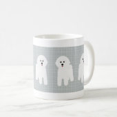 Bichon Frise Tasse (VorderseiteRechts)