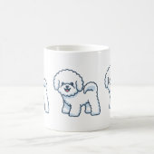 Bichon Frise Tasse (Mittel)