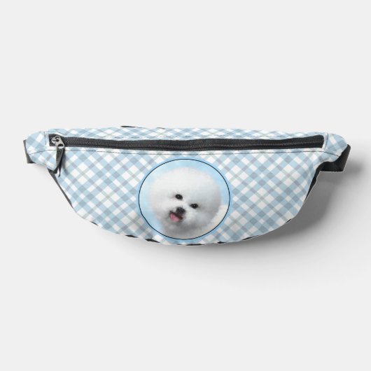 Bichon Frise Tenerife Malerei White Niedlich Dog A Bauchtasche (Ablage )