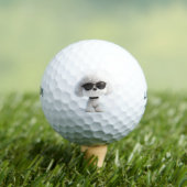 Bichon Frise Theme Golfbälle (Insitu T-Shirt)