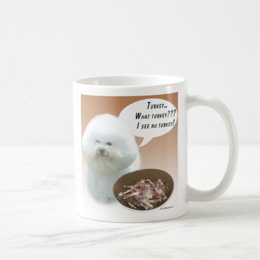 Bichon Frise Türkei Kaffeetasse (Rechts)