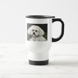 Bichon Frise ursprüngliche Hundekunst-Reise-Tasse Reisebecher