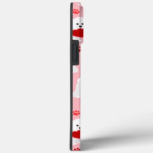 Bichon Frise Valentine Pattern Case-Mate iPhone Hülle (Rückseite / Rechts)