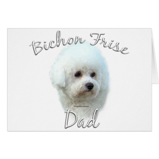 Bichon Frise Vater 2 (Vorderseite (Horizontal))