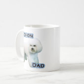 Bichon Frise Vater 4 Kaffeetasse (Vorderseite Links)