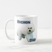 Bichon Frise Vater 4 Kaffeetasse (Links)