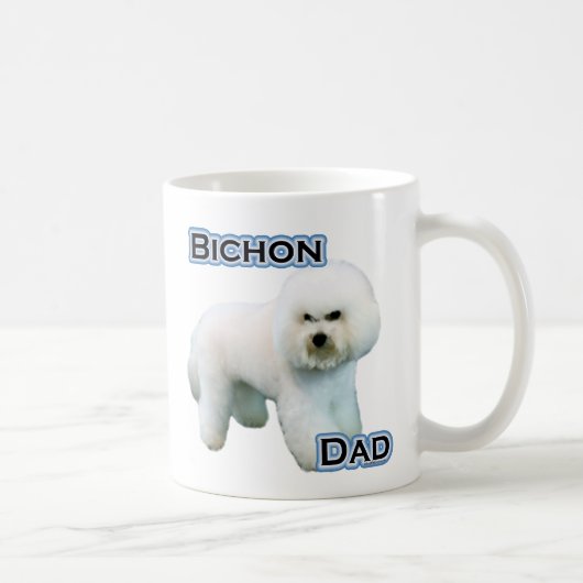 Bichon Frise Vater 4 Kaffeetasse (Rechts)