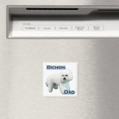 Bichon Frise Vater 4 - Magnet (In Situ (Geschirrspüler))