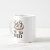 Bichon Frise Vater (Welten am besten) Kaffeetasse (Vorderseite Links)
