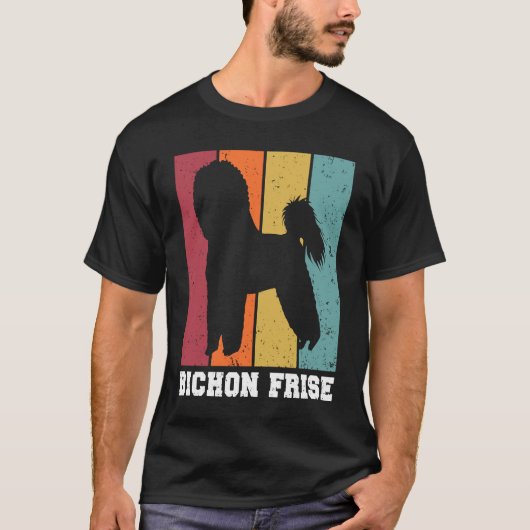 Bichon Frise Vintage 2 T-Shirt (Vorderseite)