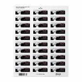 Bichon Frisé Wave-Adressetikett (Vorne)