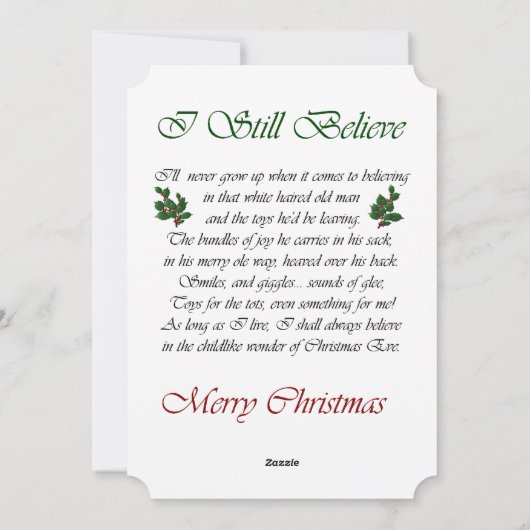 Bichon Frise Weihnachten (Rückseite)