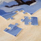 Bichon Frise Weihnachtsboot Urlaub Puzzle (Seite)