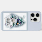 Bichon Frise Weihnachtsfeiertagen Case-Mate iPhone Hülle (Rückseite (Horizontal))
