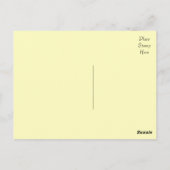 Bichon Frise Welpe Doppy Blank Post Card Postkarte (Rückseite)