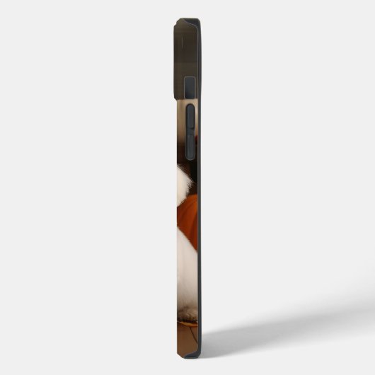 Bichon Frise Welppy Autumn Delight Pumpkin Case-Mate iPhone Hülle (Rückseite / Links)