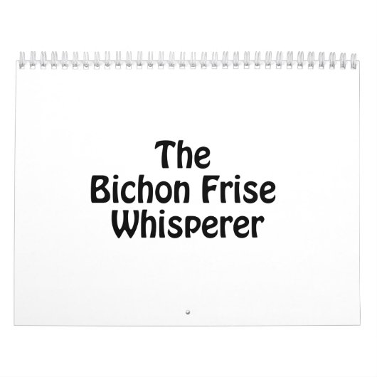 Bichon frise whisperer.ai kalender (Titelbild)