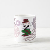 Bichon Frise Winter Kaffeetasse (Mittel)