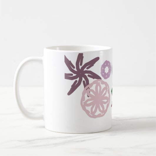 Bichon Frise Winter Kaffeetasse (Links)