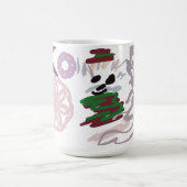 Bichon Frise Winter Kaffeetasse (Mittel)