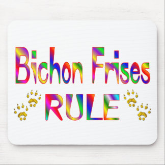 Bichon Frises Regel Mousepad