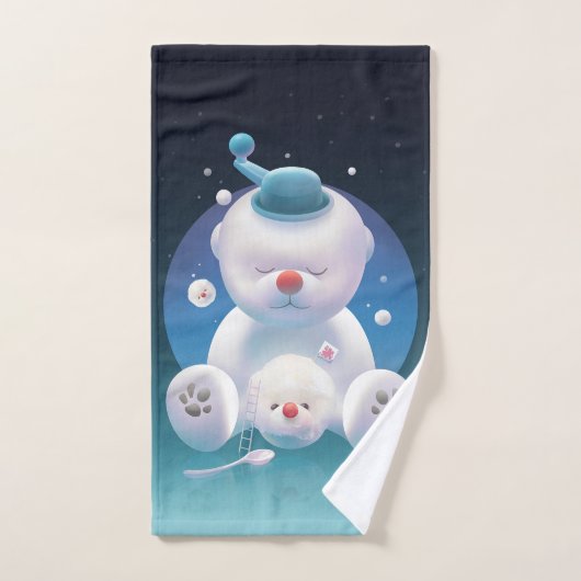 Bichon Ice Shaver Dreamland Badhandtuch Set (Handtuch)