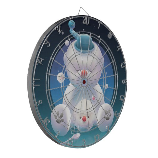 Bichon Ice Shaver Dreamland Dartscheibe (Vorderseite Links)