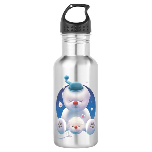 Bichon Ice Shaver Dreamland Edelstahlflasche (Vorderseite)