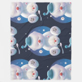 Bichon Ice Shaver Dreamland Fleecedecke (Vorderseite)