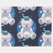 Bichon Ice Shaver Dreamland Fleecedecke (Vorderseite (Horizontal))