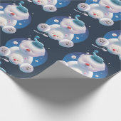 Bichon Ice Shaver Dreamland Geschenkpapier (Ecke)