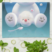 Bichon Ice Shaver Dreamland Geschirrtuch (Gefaltet)