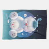 Bichon Ice Shaver Dreamland Geschirrtuch (Horizontal)