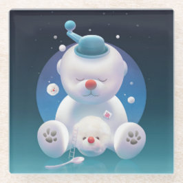 Bichon Ice Shaver Dreamland Glasuntersetzer