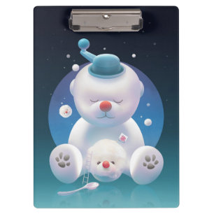 Bichon Ice Shaver Dreamland Klemmbrett