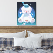 Bichon Ice Shaver Dreamland Leinwanddruck (Insitu (Schlafzimmer))