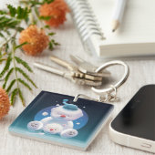 Bichon Ice Shaver Dreamland Schlüsselanhänger (Vorderseite rechts)