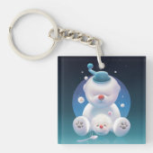 Bichon Ice Shaver Dreamland Schlüsselanhänger (Vorderseite)