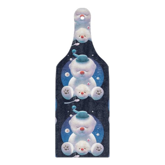 Bichon Ice Shaver Dreamland Schneidebrett (Vorderseite)