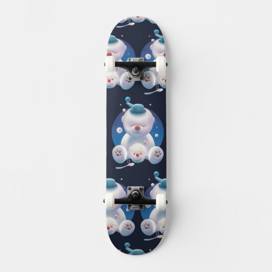 Bichon Ice Shaver Dreamland Skateboard (Vorderseite)