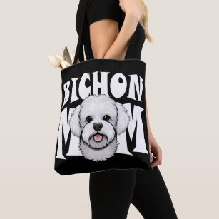Bichon Mama Niedlich Bichon Frise Dog Lover Gesche Tasche