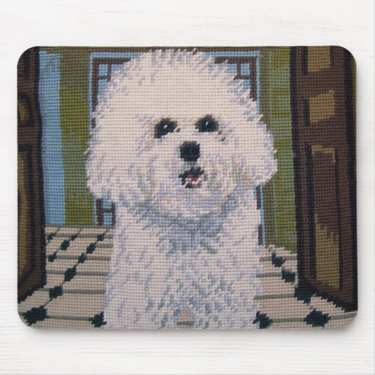 Bichon Mouse Pad Mousepad (Vorne)