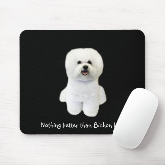 Bichon Mousepad (Mit Mouse)