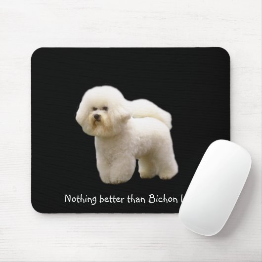 Bichon Mousepad (Mit Mouse)