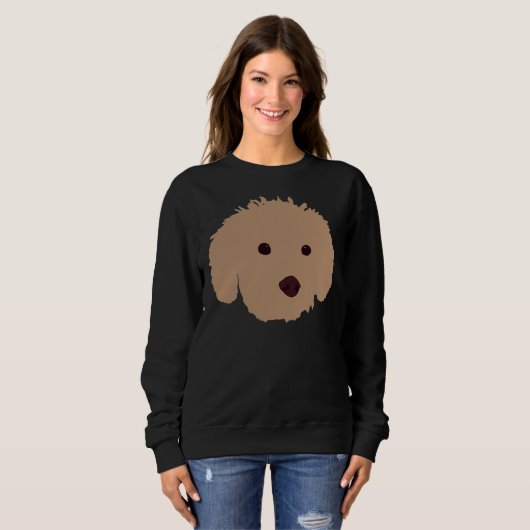Bichon Poodle Sweatshirt (Vorne ganz)