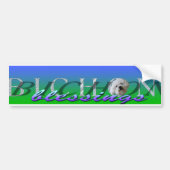 bichon Segen logo_edited-2 Autoaufkleber (Vorne)