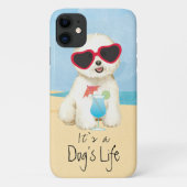 Bichon-Sommerbrand Case-Mate iPhone Hülle (Rückseite)