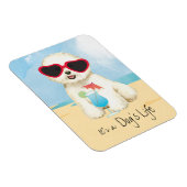 Bichon-Sommerbrand Magnet (Rechte Seite)