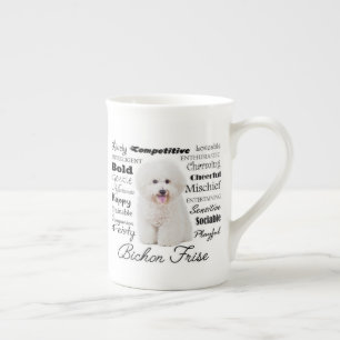 Bichon Traits Bone China Tasse