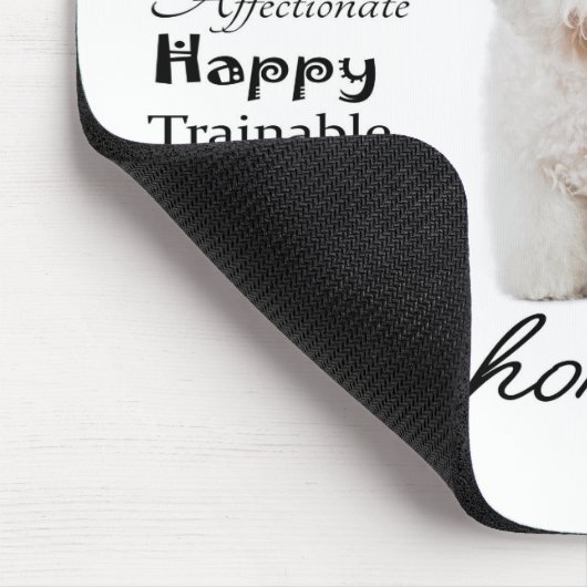 Bichon Traits Mousepad (Ecke)